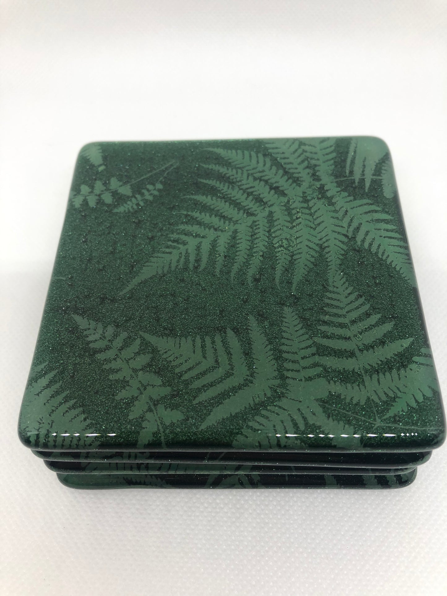 Green Fern Coasters
